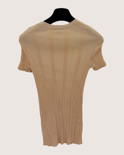 Chanel 26M Knit Short-Sleeve Top - view 2