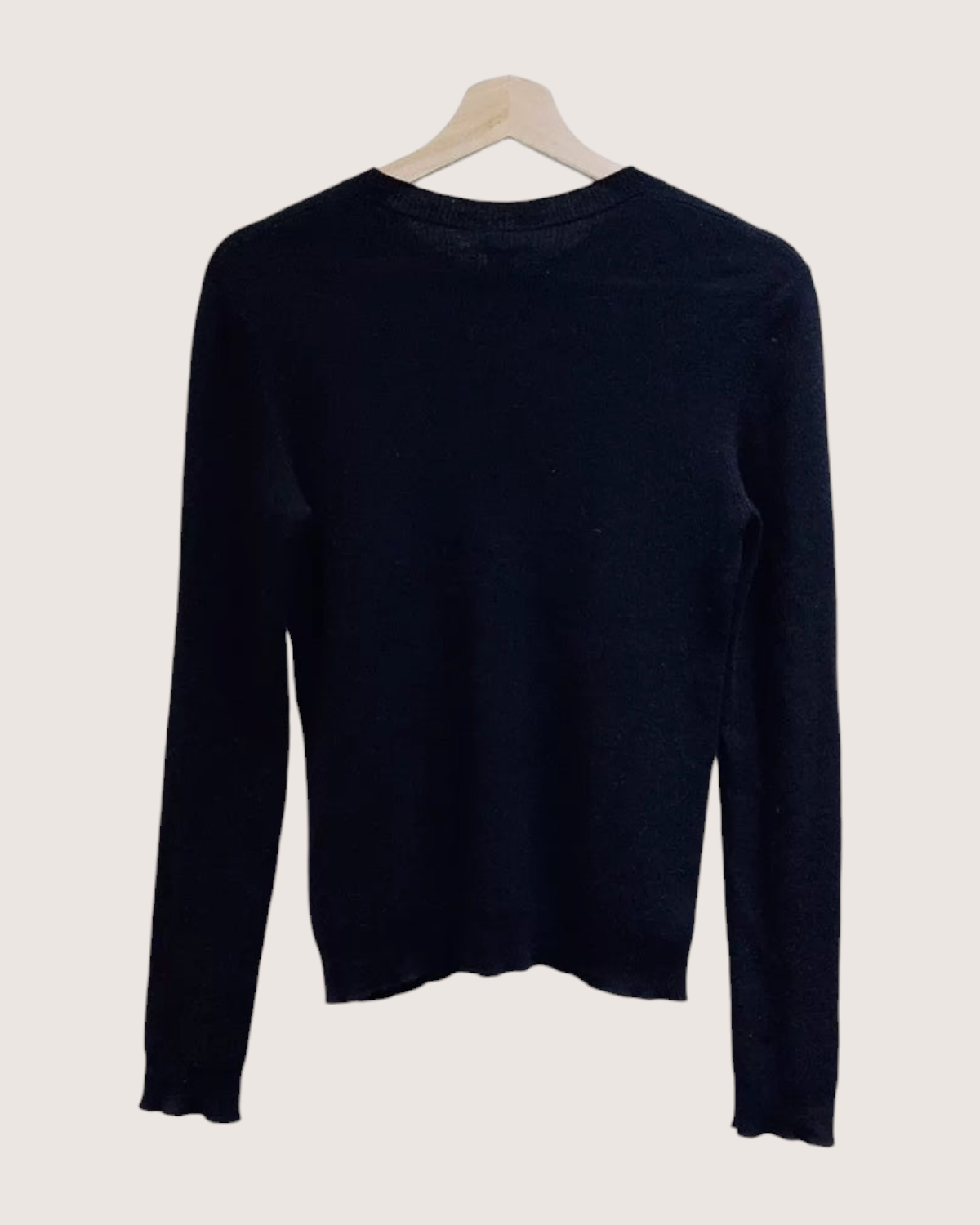 Chanel 22K CC Sweater Black FR 38