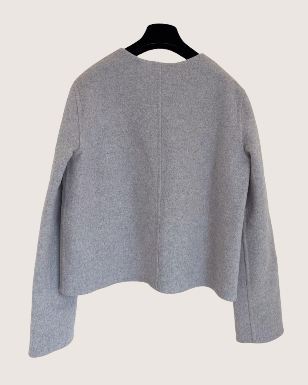 Chanel 26P Cashmere Pocket Cardigan Grey FR 38