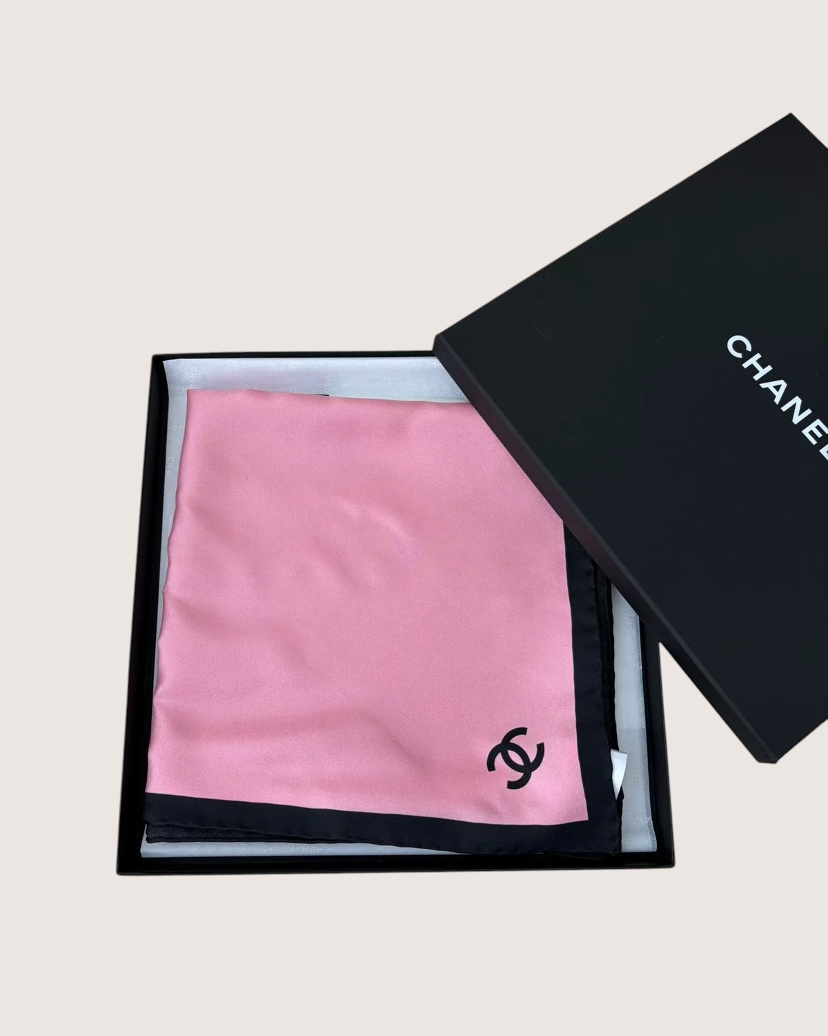 Chanel 26S Panelled Scarf Pink, Red, Multicolor One Size