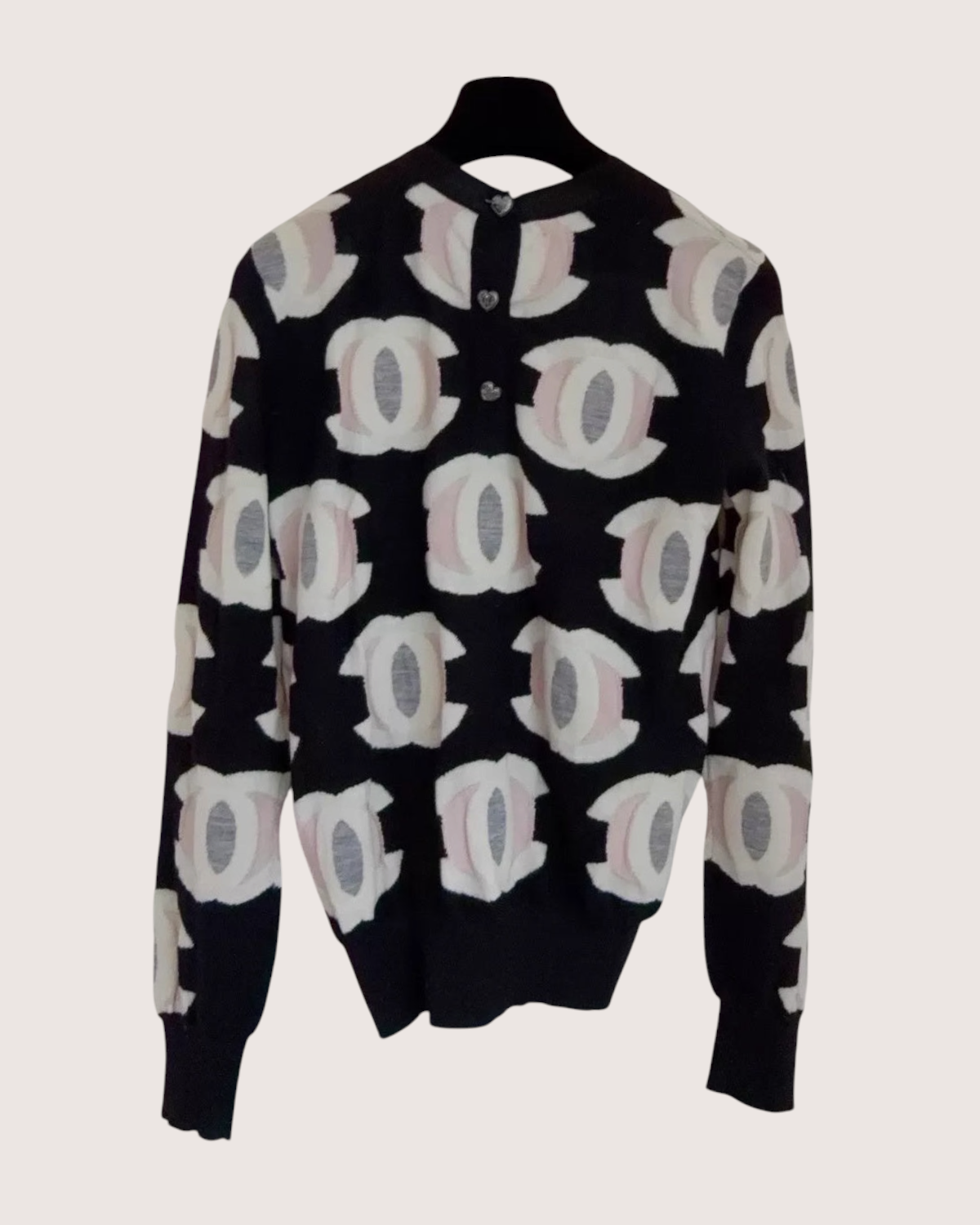 Chanel 21B CC Cashmere Sweater