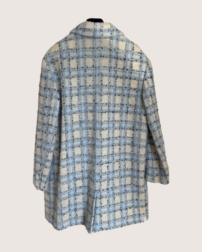 Chanel 22B Plaid Tweed Jacket