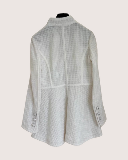Chanel 23S Sequin Tweed Jacket Dress