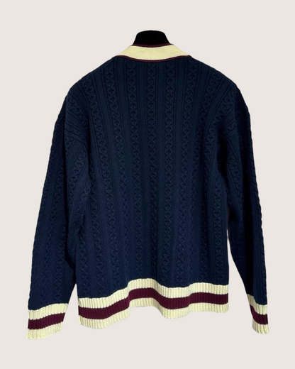 Chanel 26C Floral Patch Cashmere Cardigan