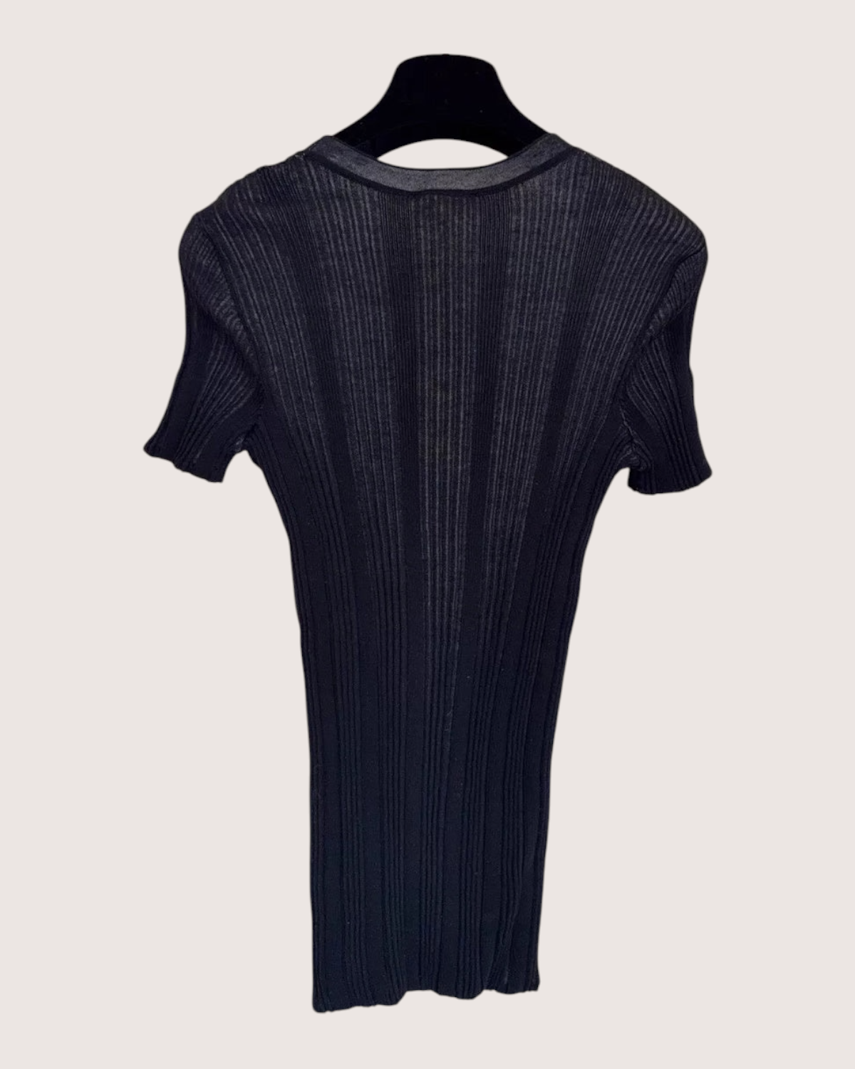 Chanel Coco Beach Short-Sleeve Knit Top
