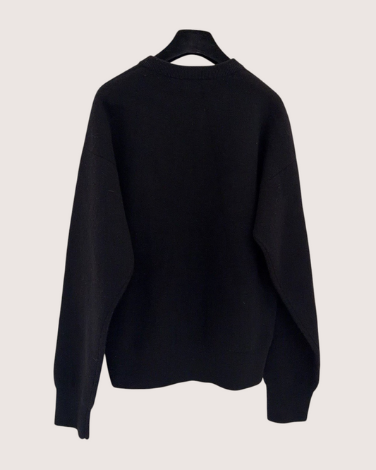 Chanel 26B Cashmere Four-Pocket Cardigan Black FR 38