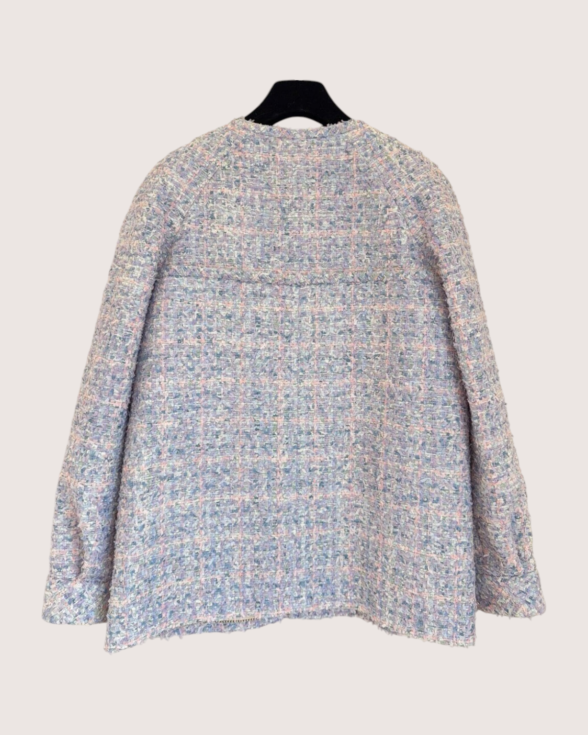 Chanel 20C Tweed Jacket Purple, Blue, Multicolor FR 40