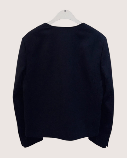Celine Cashmere Jacket Black FR 36