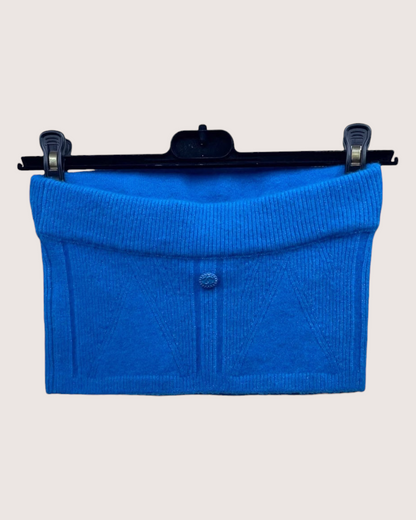 Chanel 22B Bandeau Top Blue FR 34