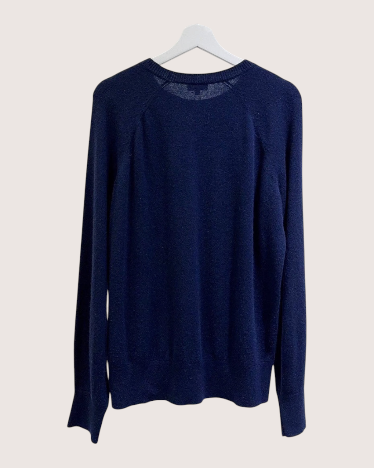 Chanel Cashmere Egyptian Sweater Navy, Gold FR 42