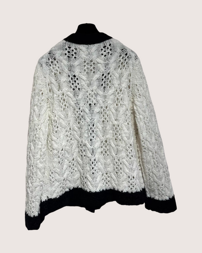 Chanel 25B Wool Cardigan
