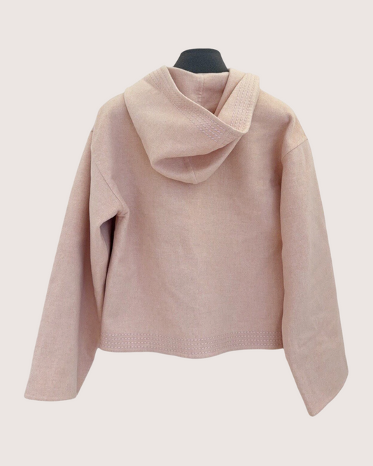 Hermès Cashmere Jacket Pink FR 36