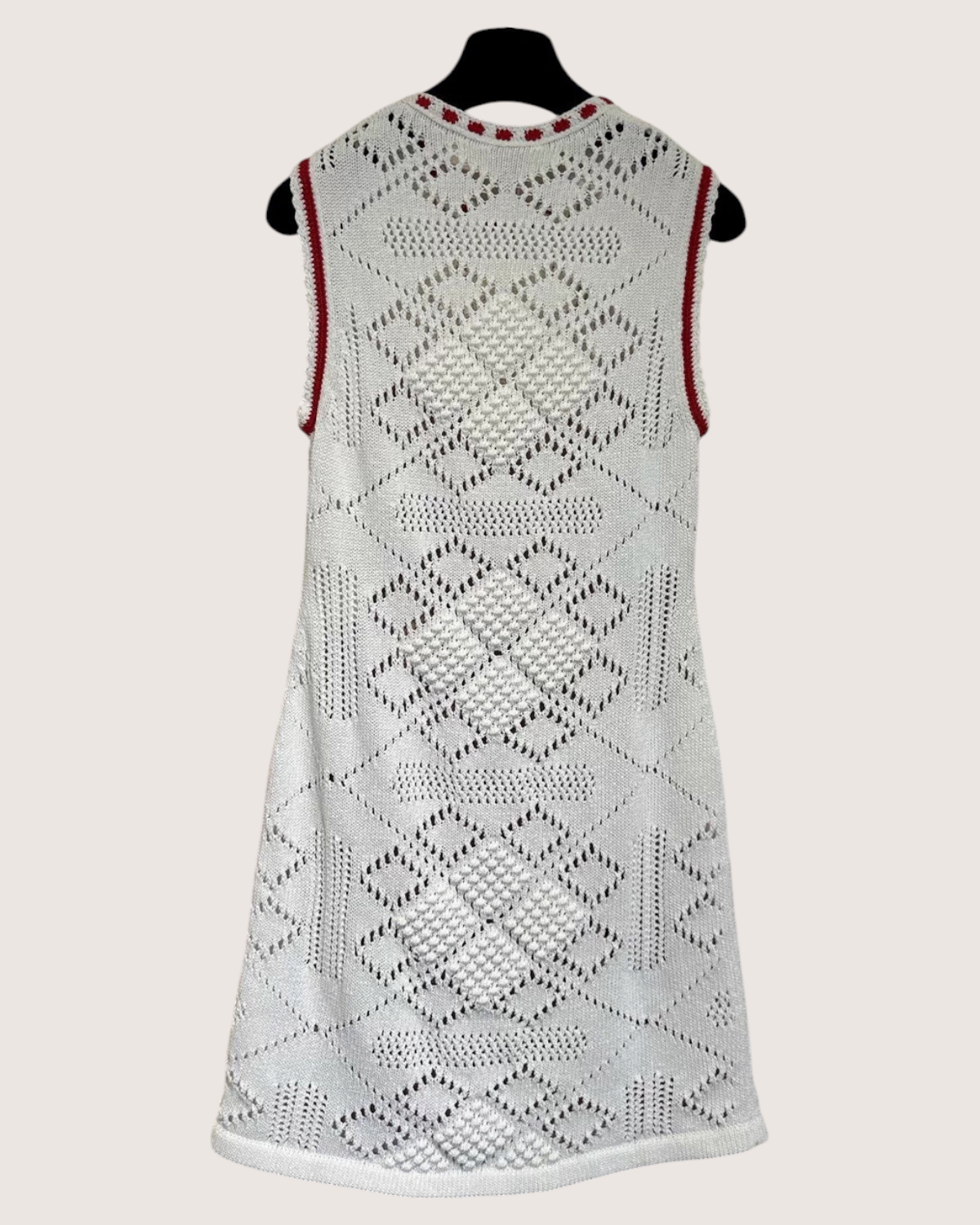 Chanel 24P Braid-Trim Mini Dress