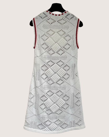 Chanel 24P Braid-Trim Mini Dress