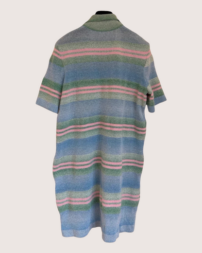 Chanel 23P Striped Polo Mini Dress