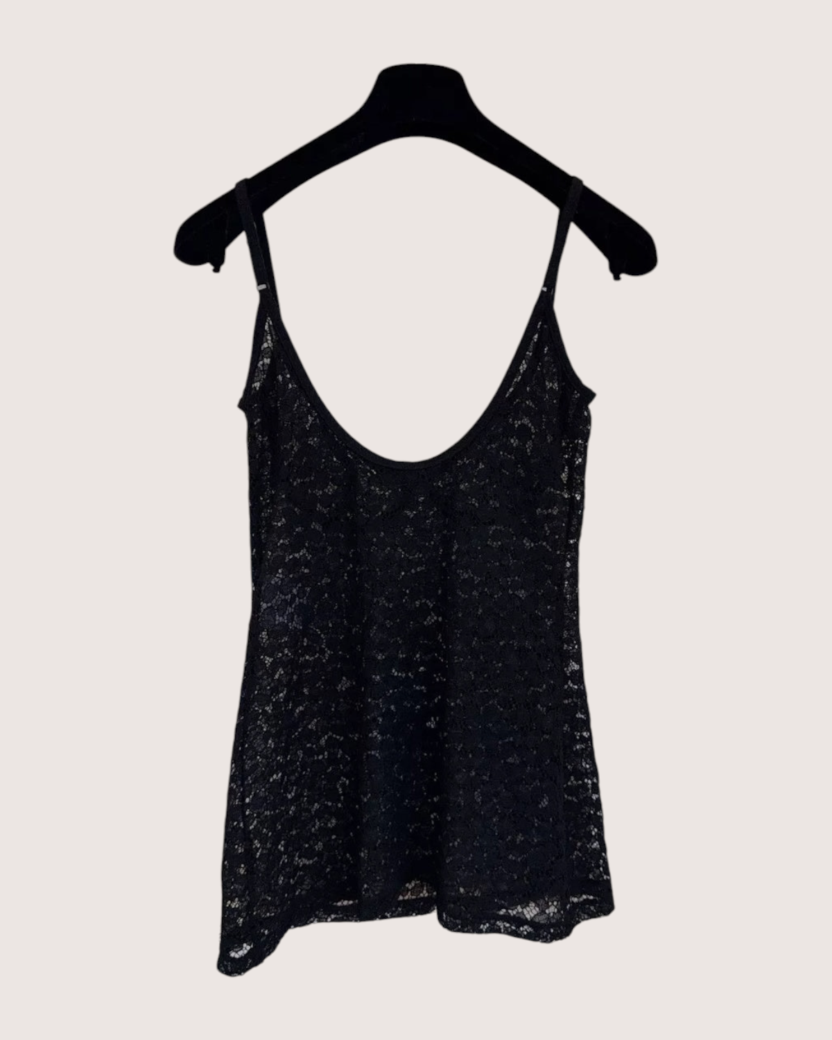 Chanel 21K Camisole Top Black FR 36