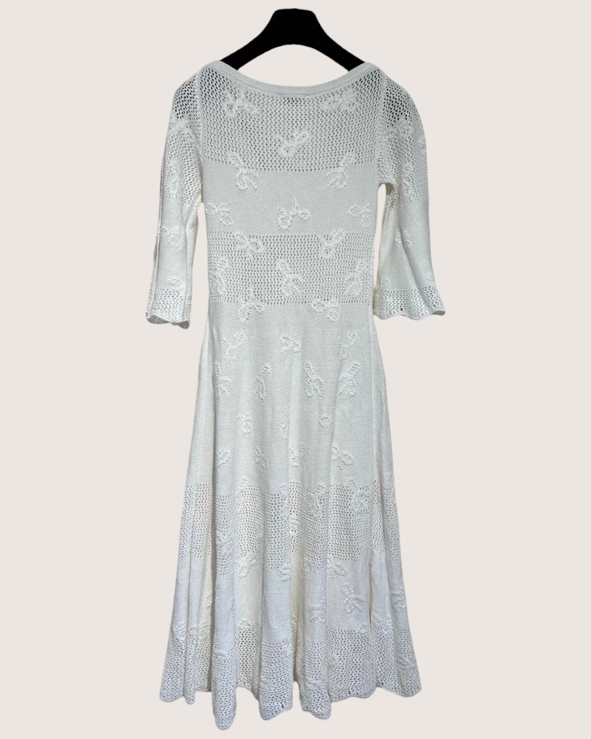 Chanel 24P Bow Mid-Length Dress