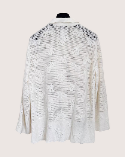 Chanel 24P Bow Monogram Jacket