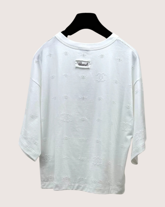 Chanel 26P CC T-Shirt - White, view 2