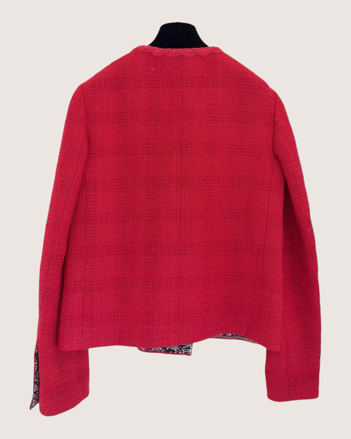 Chanel 24A Four-Pocket Tweed Jacket