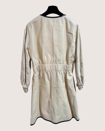 Chanel 19S Lambskin Mini Dress