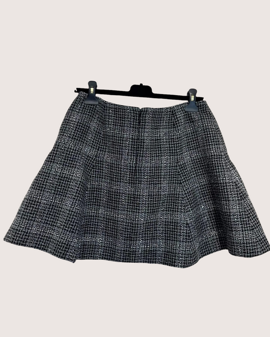 Chanel 24A Tweed Skirt Grey FR 40 - view 2