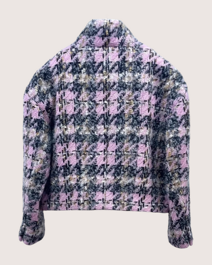 Chanel 24K Tweed Jacket Pink, Grey, Multicolor FR 38