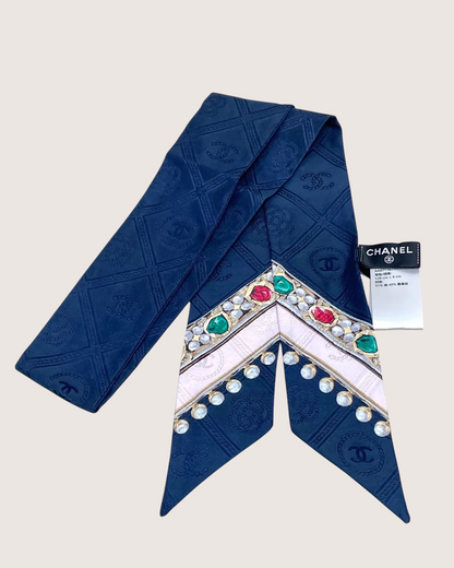 Chanel 26C Jewel Print Scarf