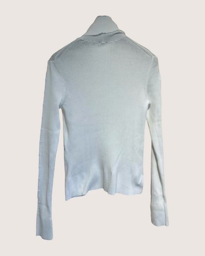 Chanel 24B CC Logo Turtleneck Sweater