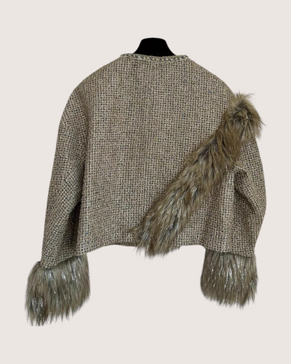 Chanel 21A Fringe Tweed Jacket