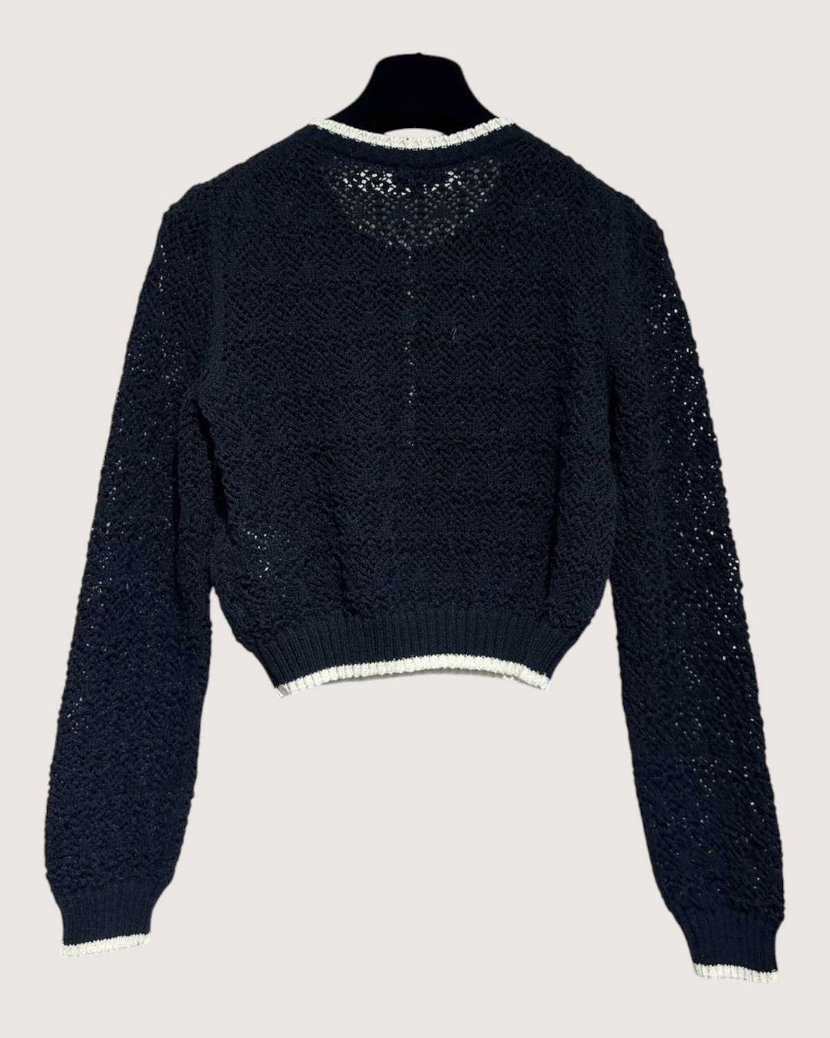 Chanel 24P Cropped Sweater