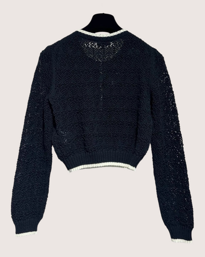 Chanel 24P Cropped Sweater