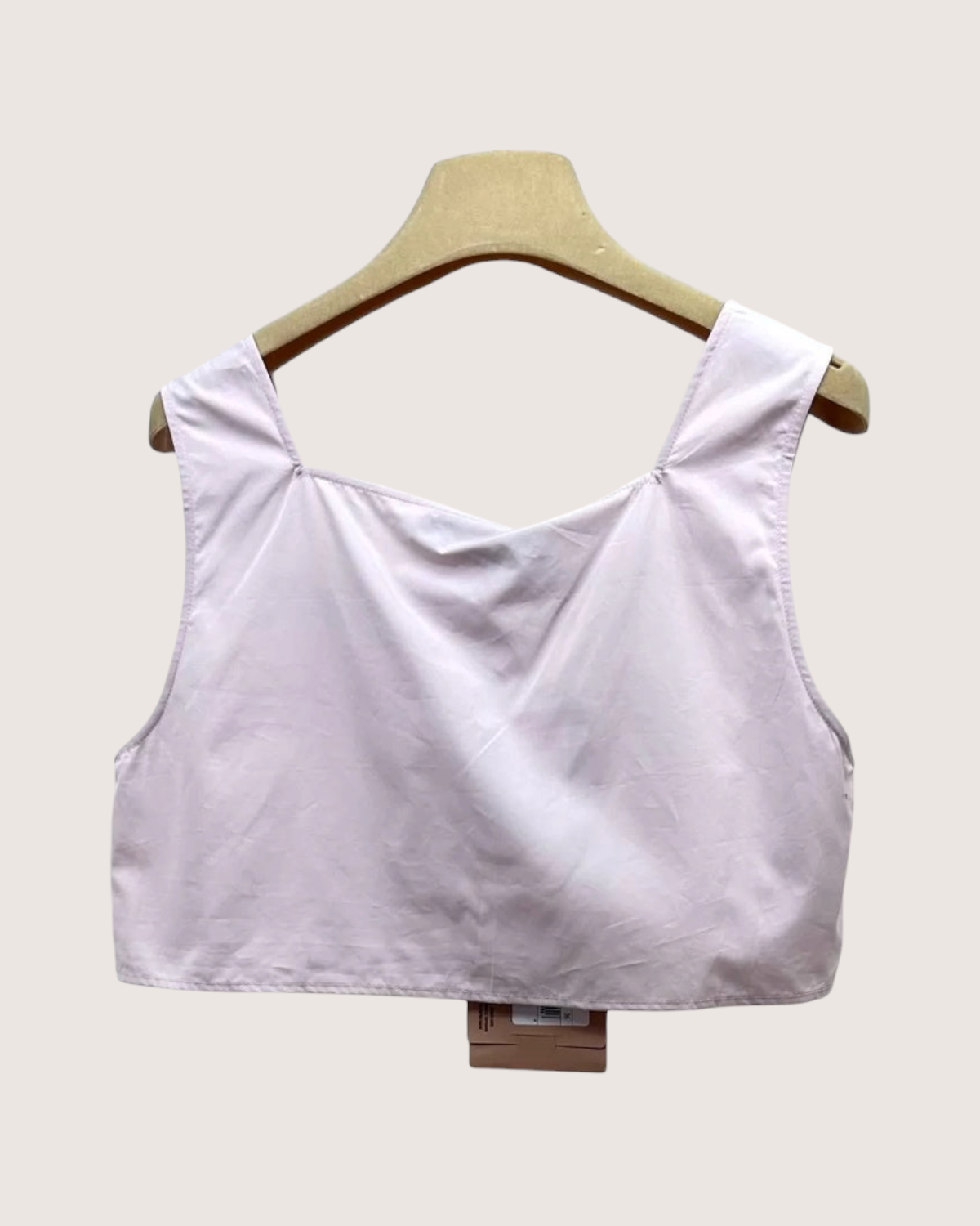 Miu Miu Ruffled Crop Top Pink IT 40