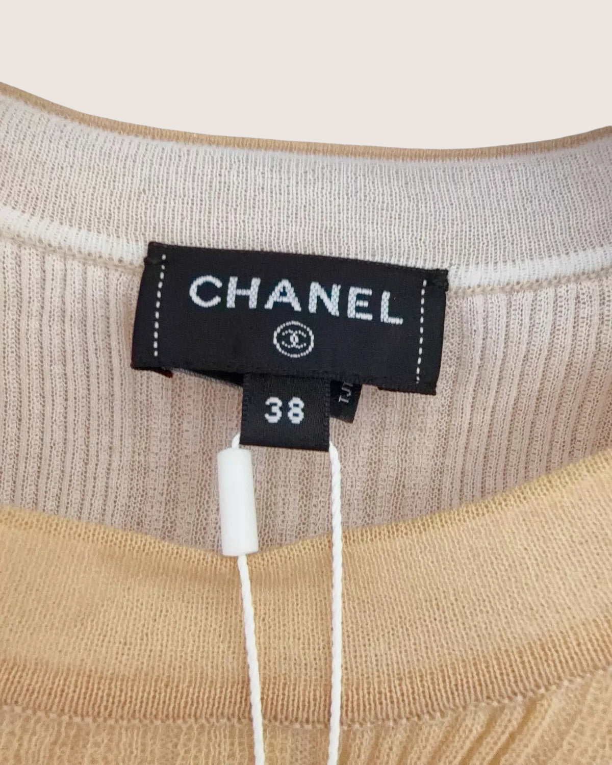 Chanel 26M Knit Short-Sleeve Top - view 3