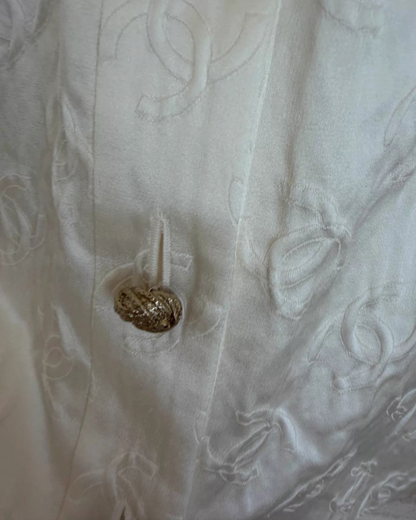 Chanel 25A CC Monogram Jacket - view 3