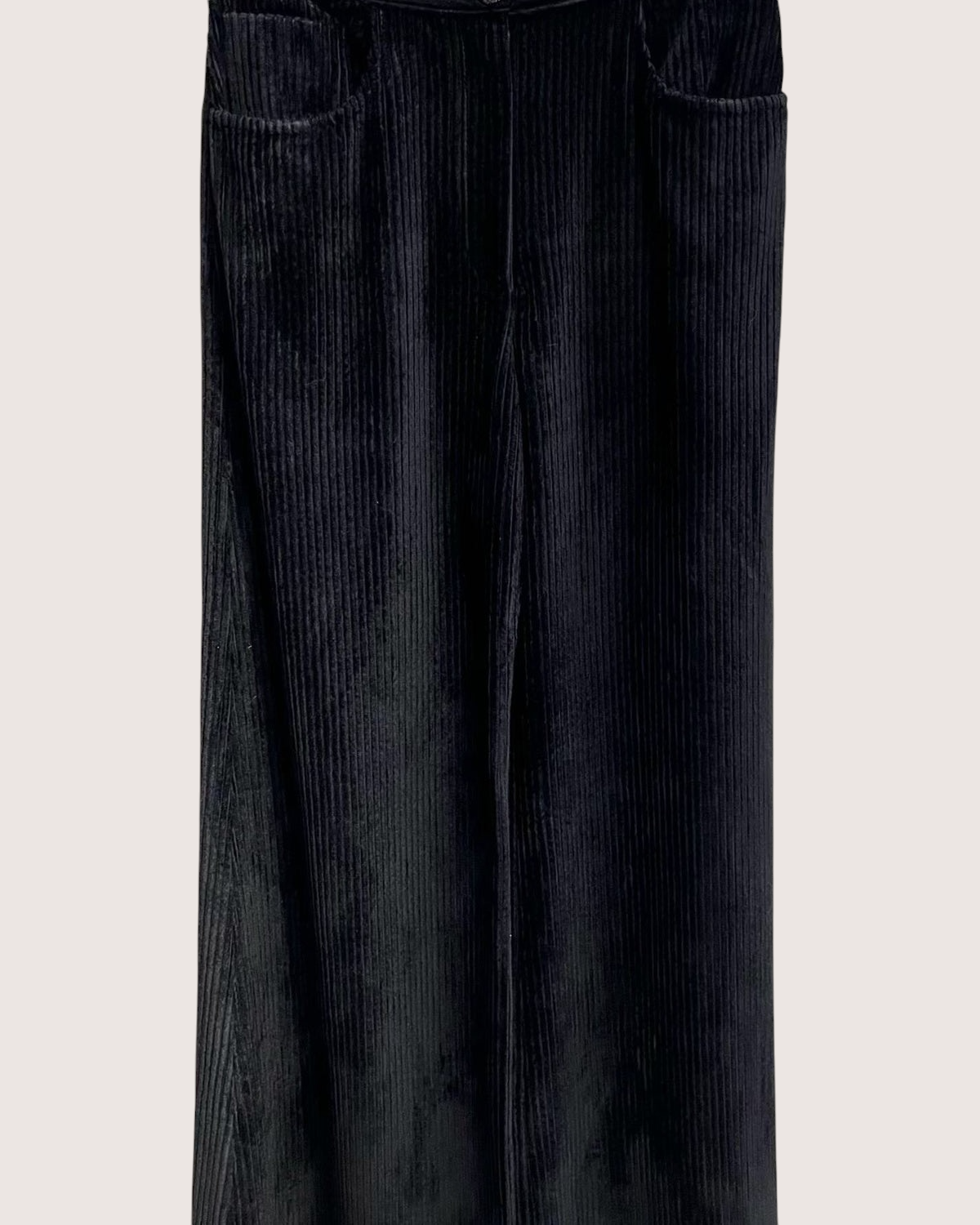 Chanel 25K Wide-Leg Trousers Black FR 34