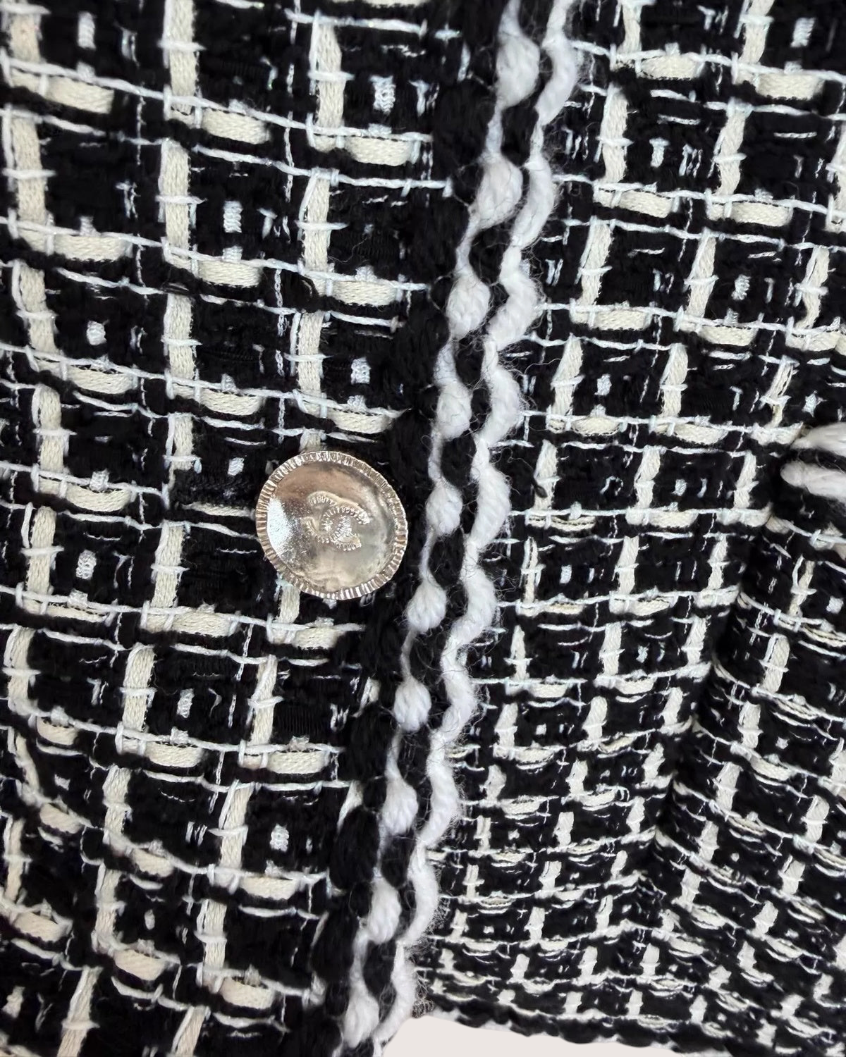 Chanel 25C Four-Pocket Tweed Jacket