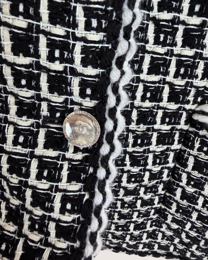 Chanel 25C Four-Pocket Tweed Jacket