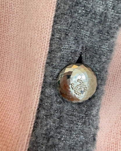 Chanel Cashmere Cardigan Pink, Grey