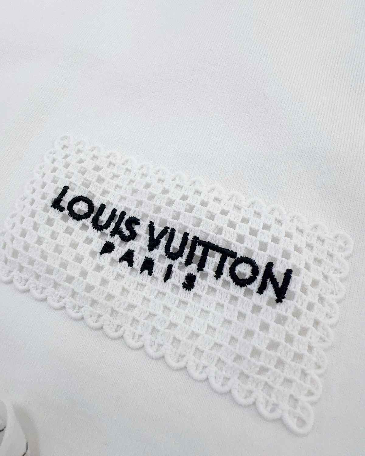 Louis Vuitton Ruffled Mini Dress White FR 36