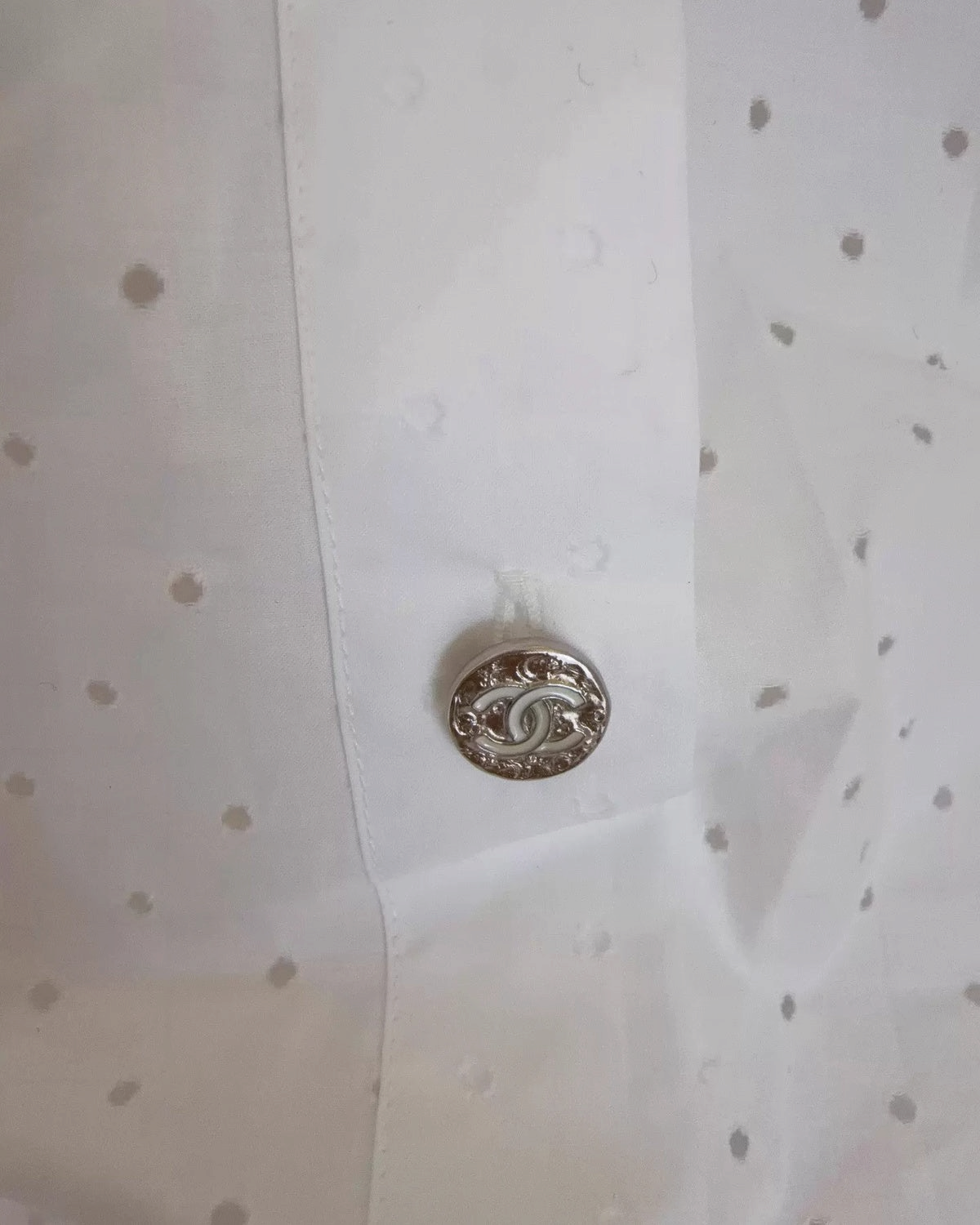 Chanel 23S Dotted Shirt