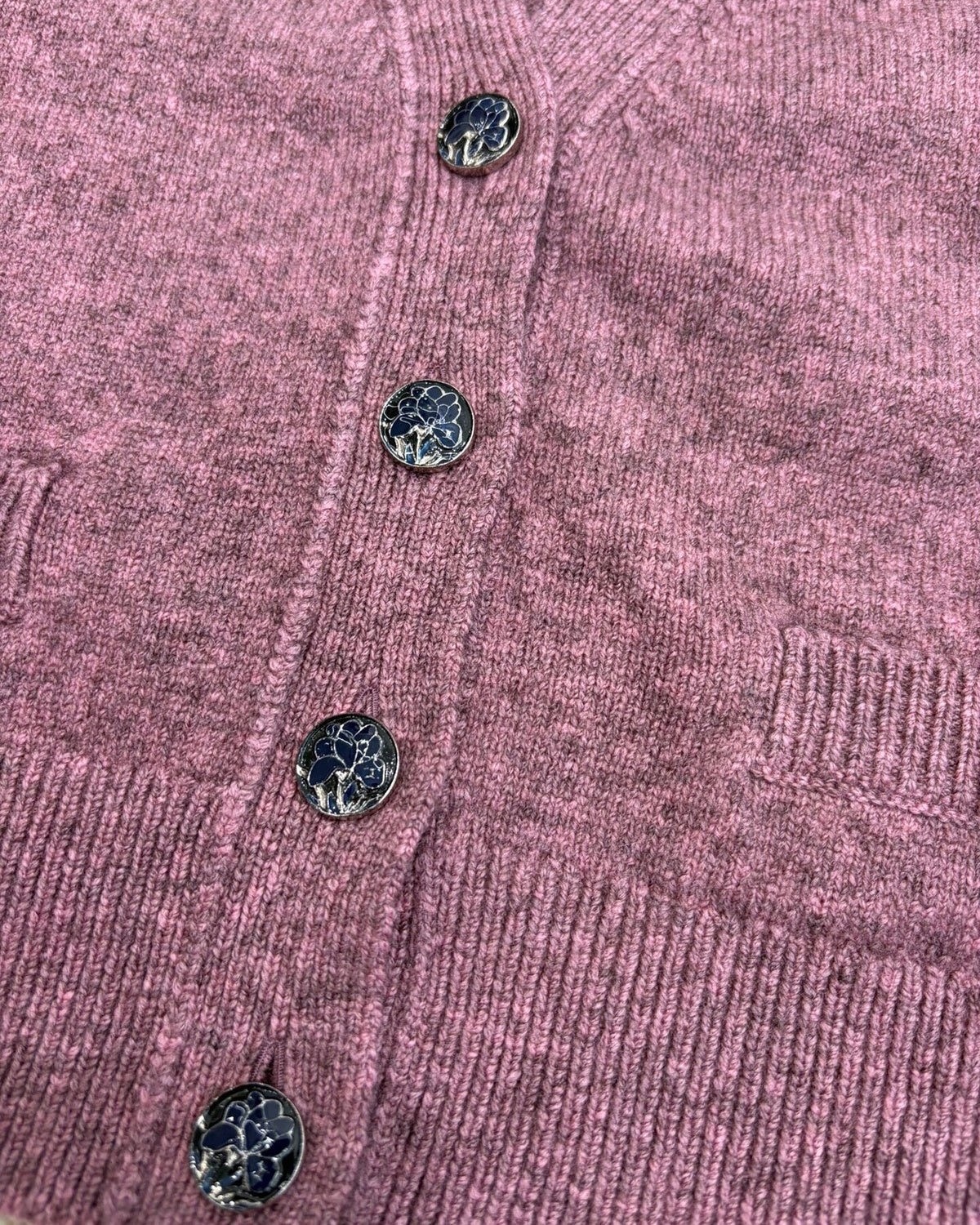 Chanel 25A Knit Vest Pink FR 36