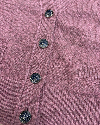 Chanel 25A Knit Vest Pink FR 36