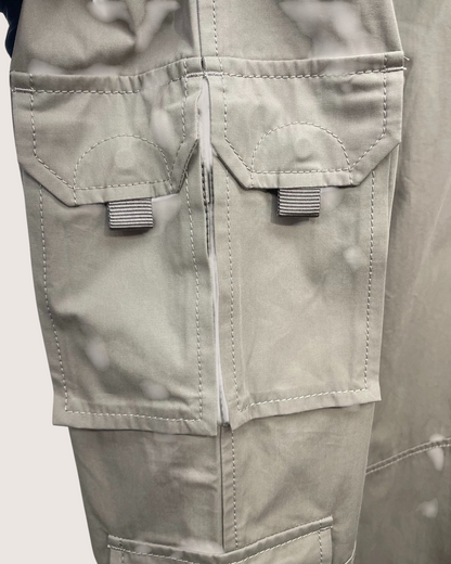 Christian Dior Wide-Leg Cargo Trousers Brown FR 38