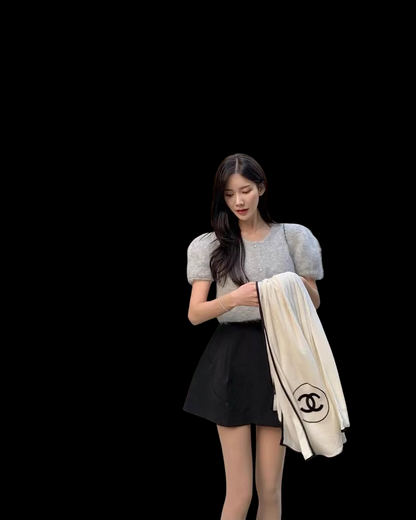 Chanel Logo CC Scarf