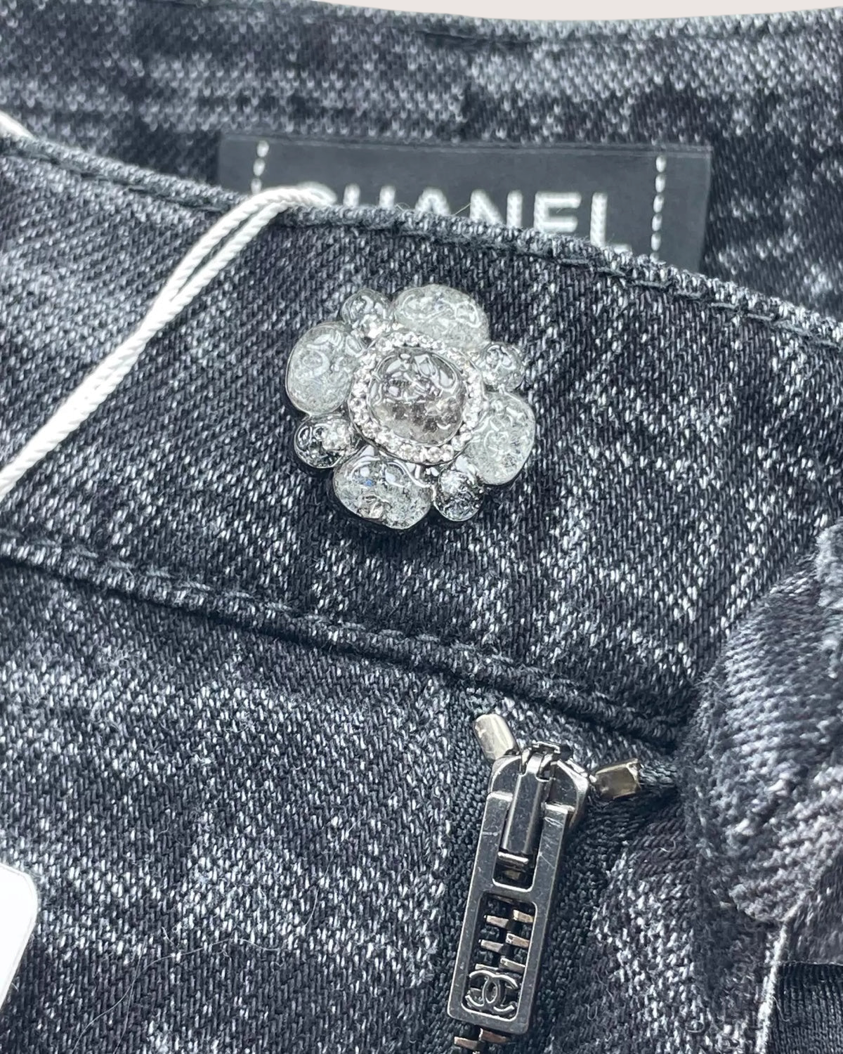 Chanel 24A Straight Denim Jeans - view 3