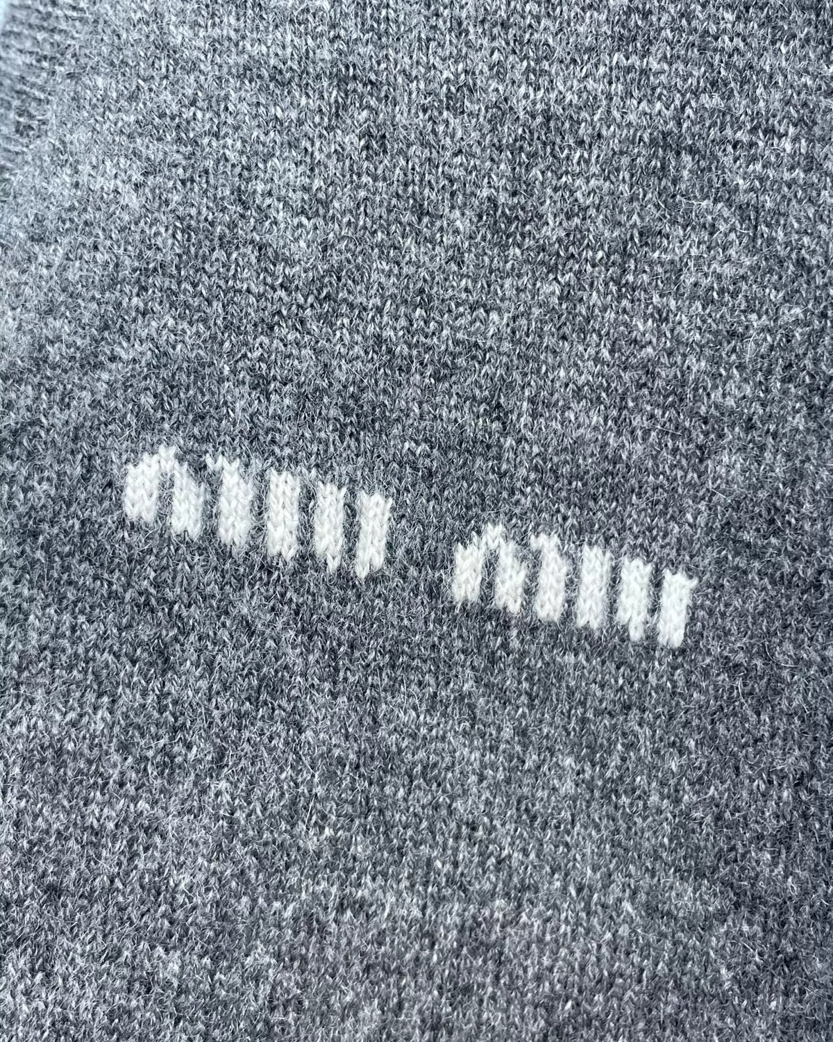 Miu Miu Layered Polo Cashmere Sweater