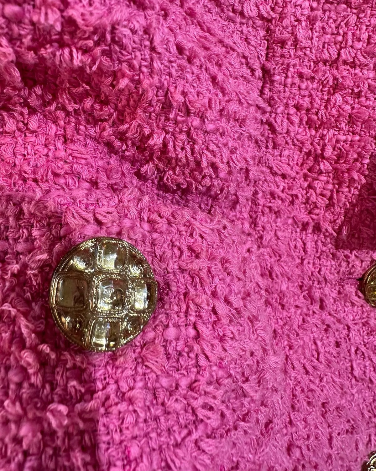 Chanel 22S Tweed Vest - Pink, view 3