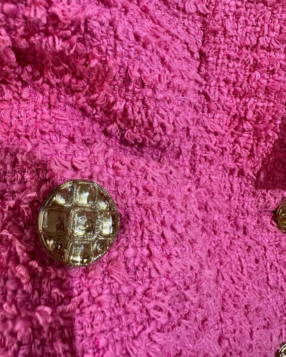 Chanel 22S Tweed Vest - Pink, view 3