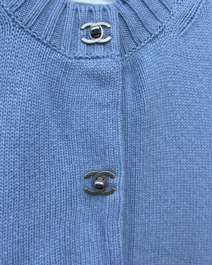 Chanel 15K Mini Dress Blue FR 34
